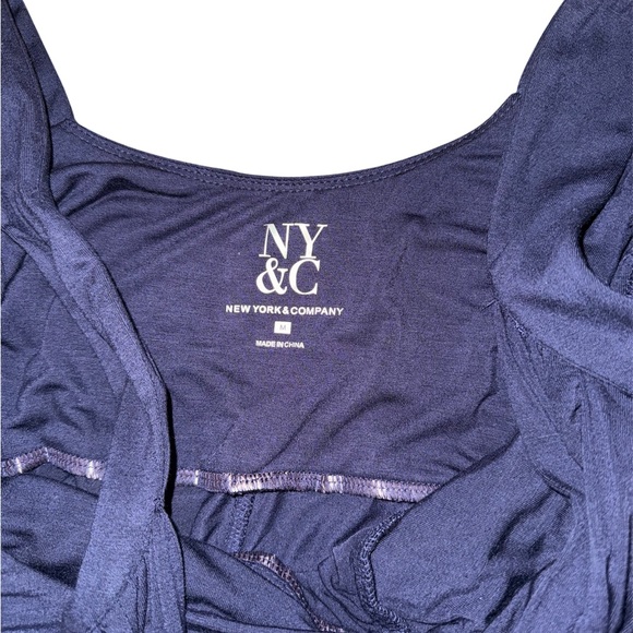 New York & Company Deep Blue Garment - Picture 3 of 3